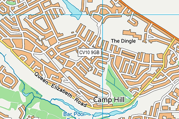CV10 9GB map - OS VectorMap District (Ordnance Survey) CV10 9GB map - OS VectorMap District (Ordnance Survey)