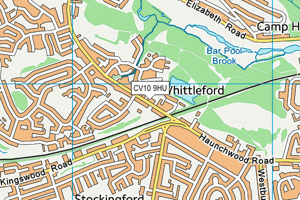 CV10 9HU map - OS VectorMap District (Ordnance Survey) CV10 9HU map - OS VectorMap District (Ordnance Survey)