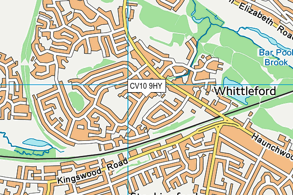 CV10 9HY map - OS VectorMap District (Ordnance Survey) CV10 9HY map - OS VectorMap District (Ordnance Survey)