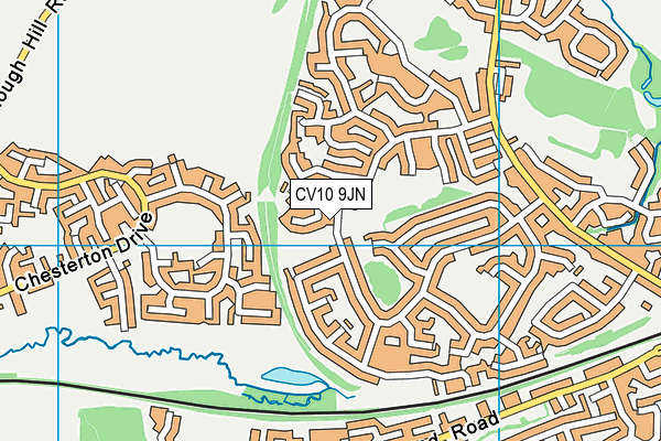CV10 9JN map - OS VectorMap District (Ordnance Survey) CV10 9JN map - OS VectorMap District (Ordnance Survey)