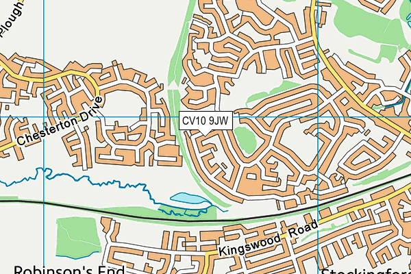 CV10 9JW map - OS VectorMap District (Ordnance Survey) CV10 9JW map - OS VectorMap District (Ordnance Survey)