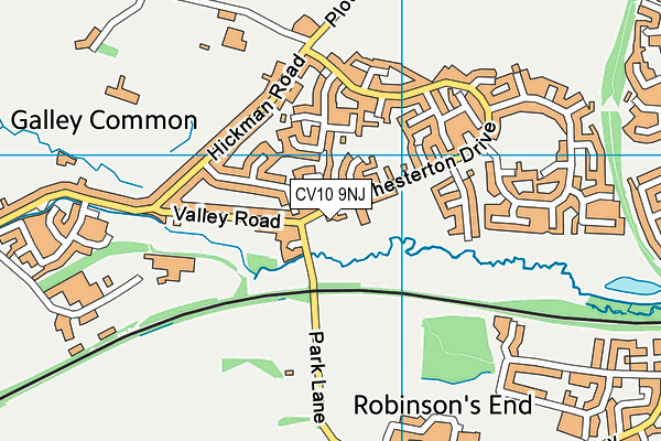 CV10 9NJ map - OS VectorMap District (Ordnance Survey) CV10 9NJ map - OS VectorMap District (Ordnance Survey)