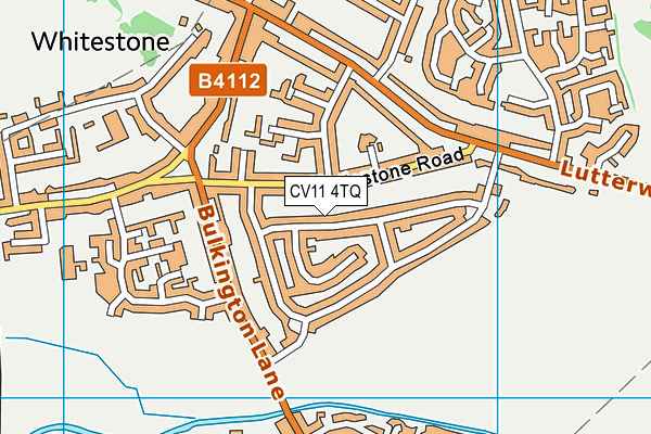 CV11 4TQ map - OS VectorMap District (Ordnance Survey) CV11 4TQ map - OS VectorMap District (Ordnance Survey)