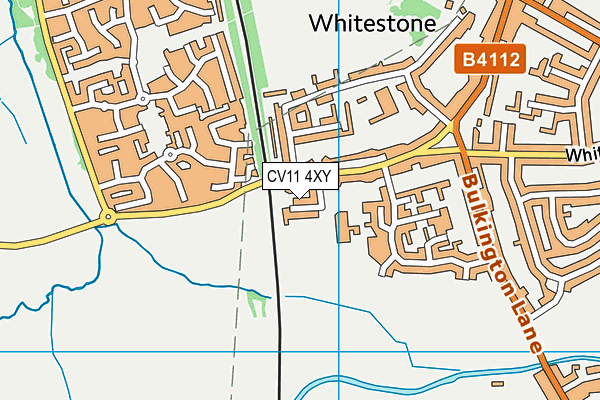 CV11 4XY map - OS VectorMap District (Ordnance Survey) CV11 4XY map - OS VectorMap District (Ordnance Survey)