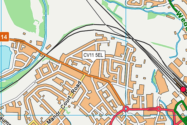 CV11 5EL map - OS VectorMap District (Ordnance Survey) CV11 5EL map - OS VectorMap District (Ordnance Survey)
