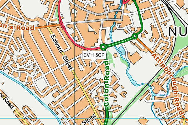 CV11 5QP map - OS VectorMap District (Ordnance Survey) CV11 5QP map - OS VectorMap District (Ordnance Survey)