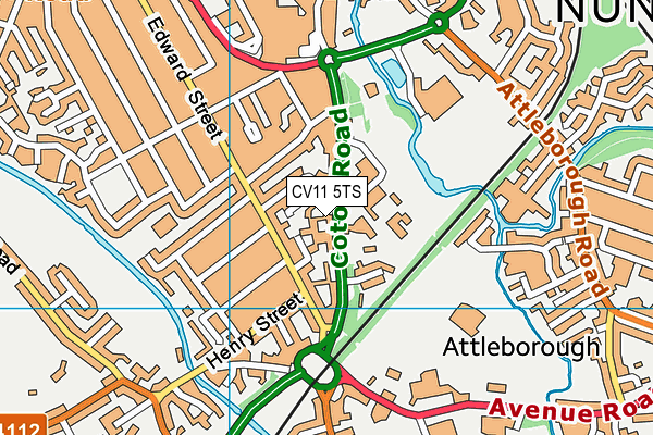 CV11 5TS map - OS VectorMap District (Ordnance Survey) CV11 5TS map - OS VectorMap District (Ordnance Survey)