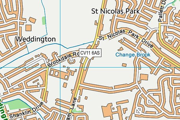 CV11 6AS map - OS VectorMap District (Ordnance Survey) CV11 6AS map - OS VectorMap District (Ordnance Survey)
