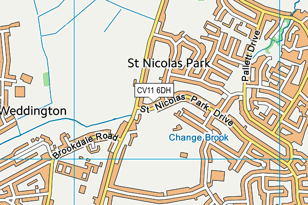 CV11 6DH map - OS VectorMap District (Ordnance Survey) CV11 6DH map - OS VectorMap District (Ordnance Survey)