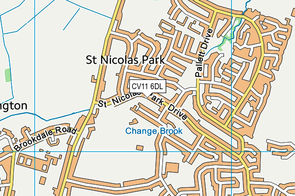 CV11 6DL map - OS VectorMap District (Ordnance Survey) CV11 6DL map - OS VectorMap District (Ordnance Survey)
