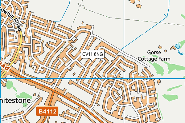 CV11 6NG map - OS VectorMap District (Ordnance Survey) CV11 6NG map - OS VectorMap District (Ordnance Survey)