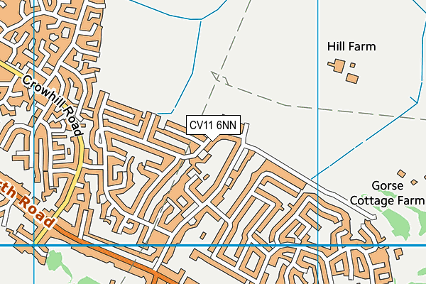 CV11 6NN map - OS VectorMap District (Ordnance Survey) CV11 6NN map - OS VectorMap District (Ordnance Survey)