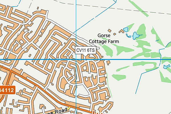 CV11 6TS map - OS VectorMap District (Ordnance Survey) CV11 6TS map - OS VectorMap District (Ordnance Survey)