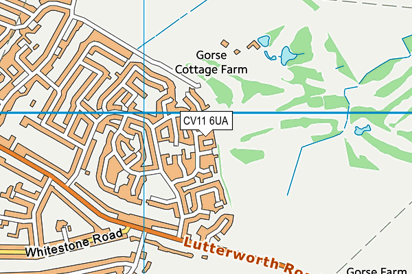 CV11 6UA map - OS VectorMap District (Ordnance Survey) CV11 6UA map - OS VectorMap District (Ordnance Survey)