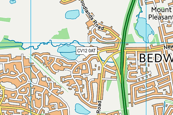 CV12 0AT map - OS VectorMap District (Ordnance Survey) CV12 0AT map - OS VectorMap District (Ordnance Survey)