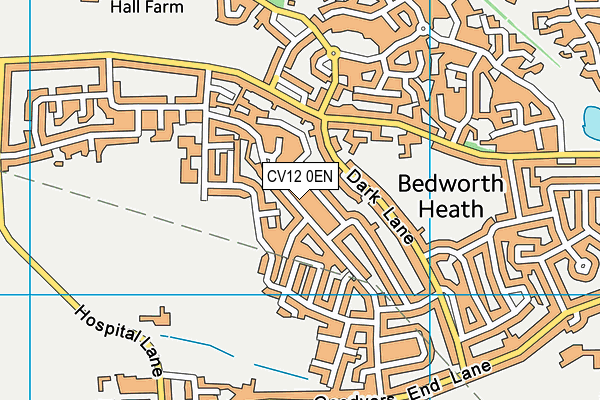 CV12 0EN map - OS VectorMap District (Ordnance Survey) CV12 0EN map - OS VectorMap District (Ordnance Survey)