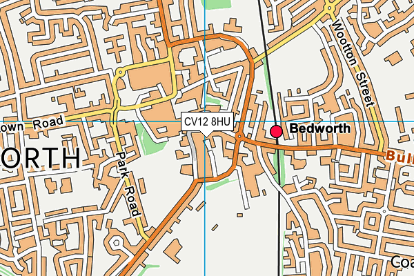 CV12 8HU map - OS VectorMap District (Ordnance Survey) CV12 8HU map - OS VectorMap District (Ordnance Survey)