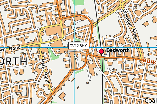 CV12 8HY map - OS VectorMap District (Ordnance Survey) CV12 8HY map - OS VectorMap District (Ordnance Survey)