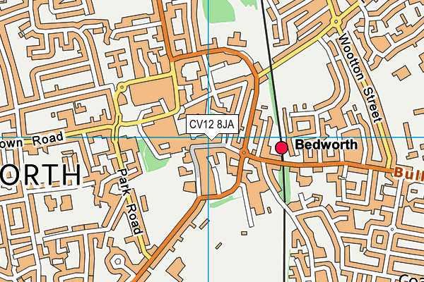 CV12 8JA map - OS VectorMap District (Ordnance Survey) CV12 8JA map - OS VectorMap District (Ordnance Survey)