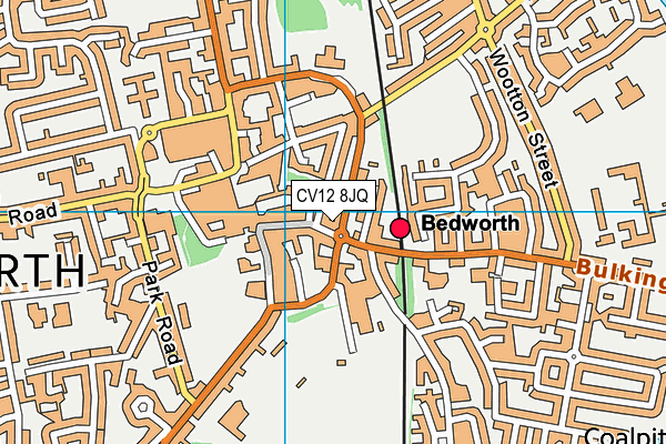 CV12 8JQ map - OS VectorMap District (Ordnance Survey) CV12 8JQ map - OS VectorMap District (Ordnance Survey)