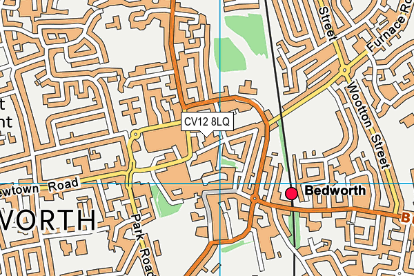 CV12 8LQ map - OS VectorMap District (Ordnance Survey) CV12 8LQ map - OS VectorMap District (Ordnance Survey)
