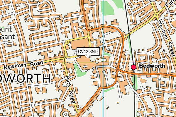 CV12 8ND map - OS VectorMap District (Ordnance Survey) CV12 8ND map - OS VectorMap District (Ordnance Survey)