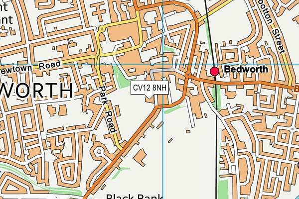 CV12 8NH map - OS VectorMap District (Ordnance Survey) CV12 8NH map - OS VectorMap District (Ordnance Survey)