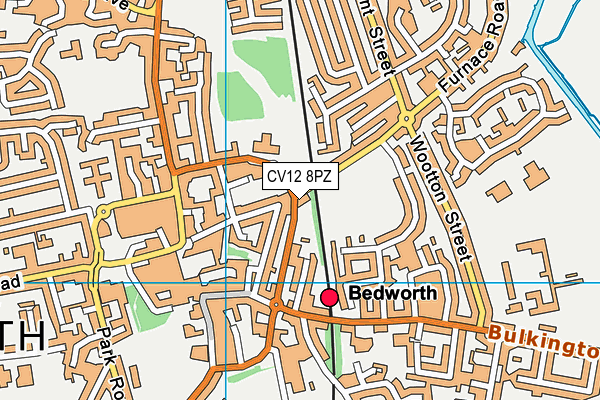CV12 8PZ map - OS VectorMap District (Ordnance Survey) CV12 8PZ map - OS VectorMap District (Ordnance Survey)
