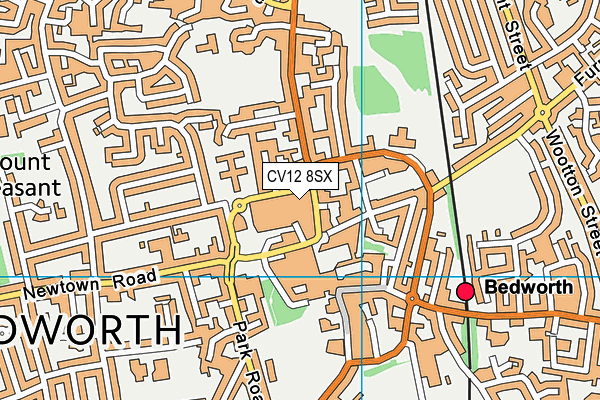 CV12 8SX map - OS VectorMap District (Ordnance Survey) CV12 8SX map - OS VectorMap District (Ordnance Survey)