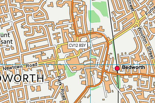 CV12 8SY map - OS VectorMap District (Ordnance Survey) CV12 8SY map - OS VectorMap District (Ordnance Survey)