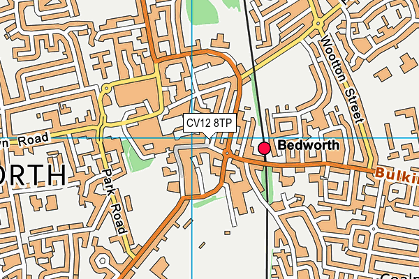 CV12 8TP map - OS VectorMap District (Ordnance Survey) CV12 8TP map - OS VectorMap District (Ordnance Survey)