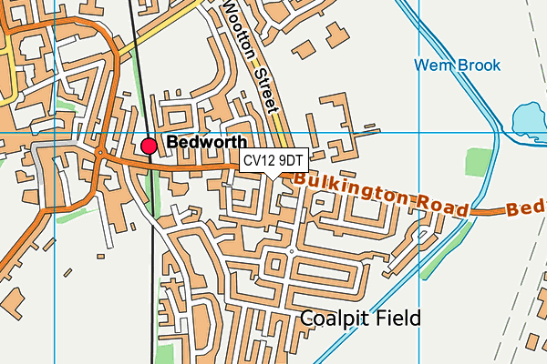 CV12 9DT map - OS VectorMap District (Ordnance Survey) CV12 9DT map - OS VectorMap District (Ordnance Survey)