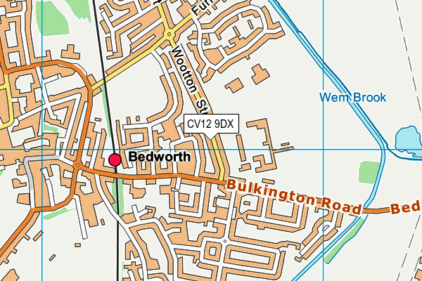 CV12 9DX map - OS VectorMap District (Ordnance Survey) CV12 9DX map - OS VectorMap District (Ordnance Survey)