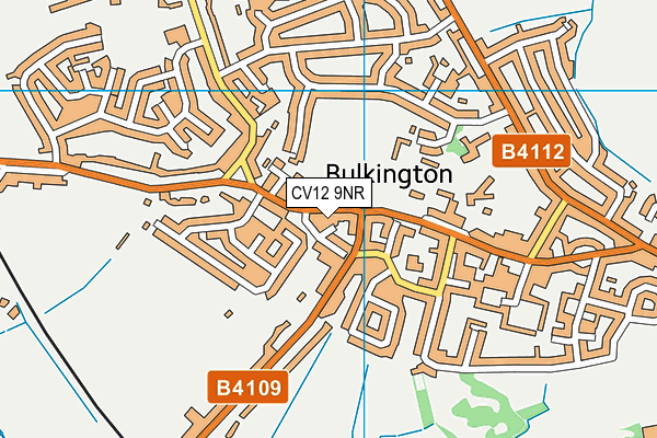 CV12 9NR map - OS VectorMap District (Ordnance Survey) CV12 9NR map - OS VectorMap District (Ordnance Survey)