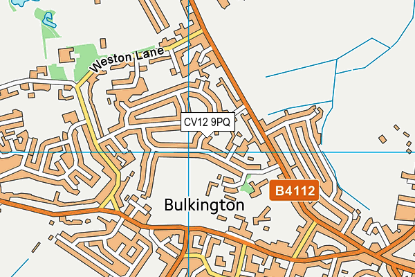 CV12 9PQ map - OS VectorMap District (Ordnance Survey) CV12 9PQ map - OS VectorMap District (Ordnance Survey)