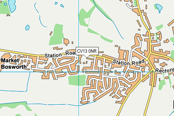 CV13 0NR map - OS VectorMap District (Ordnance Survey) CV13 0NR map - OS VectorMap District (Ordnance Survey)