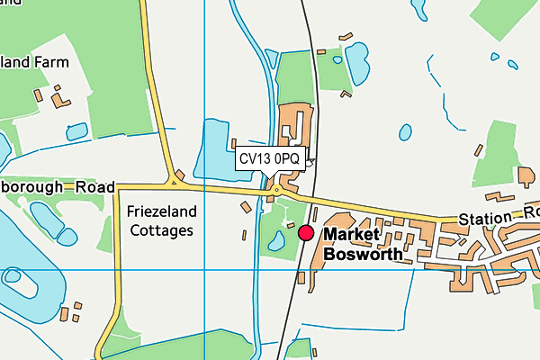 CV13 0PQ map - OS VectorMap District (Ordnance Survey) CV13 0PQ map - OS VectorMap District (Ordnance Survey)