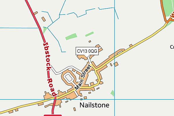 CV13 0QG map - OS VectorMap District (Ordnance Survey) CV13 0QG map - OS VectorMap District (Ordnance Survey)