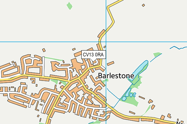 CV13 0RA map - OS VectorMap District (Ordnance Survey) CV13 0RA map - OS VectorMap District (Ordnance Survey)