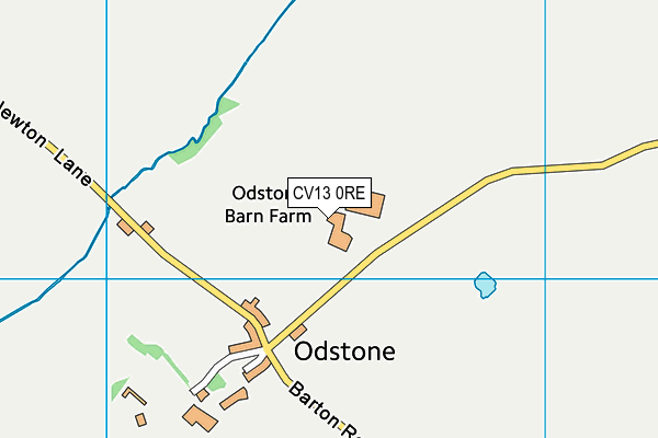 CV13 0RE map - OS VectorMap District (Ordnance Survey) CV13 0RE map - OS VectorMap District (Ordnance Survey)