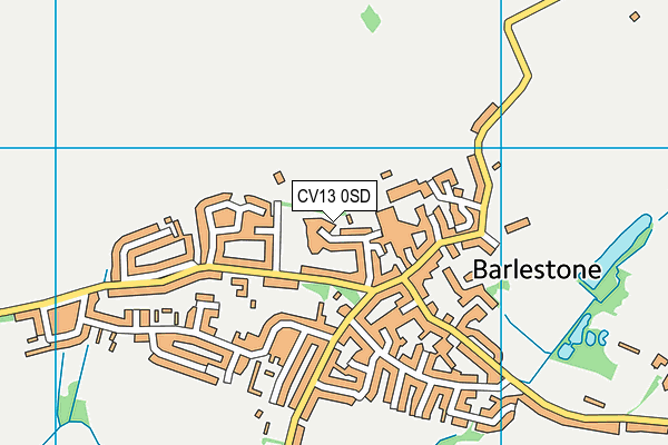 CV13 0SD map - OS VectorMap District (Ordnance Survey) CV13 0SD map - OS VectorMap District (Ordnance Survey)
