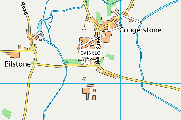 CV13 6LG map - OS VectorMap District (Ordnance Survey) CV13 6LG map - OS VectorMap District (Ordnance Survey)