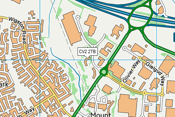 CV2 2TB map - OS VectorMap District (Ordnance Survey) CV2 2TB map - OS VectorMap District (Ordnance Survey)