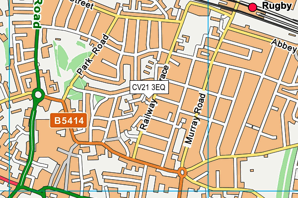 CV21 3EQ map - OS VectorMap District (Ordnance Survey) CV21 3EQ map - OS VectorMap District (Ordnance Survey)
