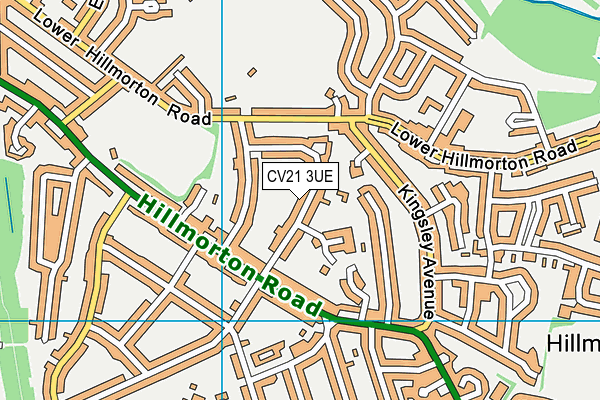 CV21 3UE map - OS VectorMap District (Ordnance Survey) CV21 3UE map - OS VectorMap District (Ordnance Survey)