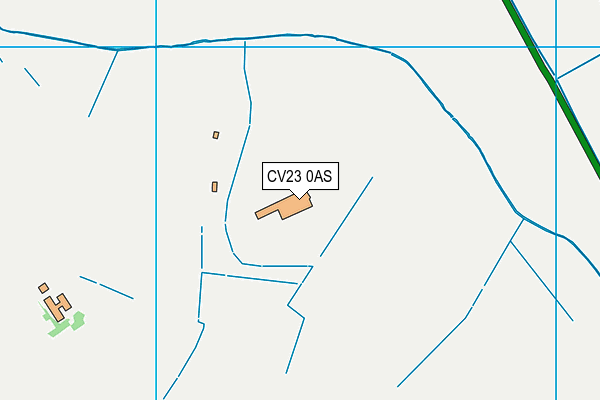 CV23 0AS map - OS VectorMap District (Ordnance Survey) CV23 0AS map - OS VectorMap District (Ordnance Survey)