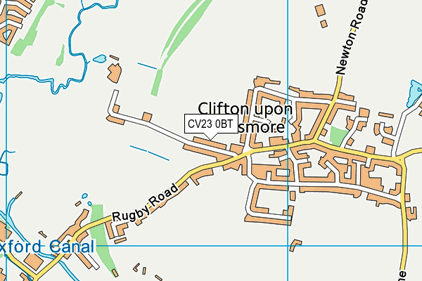 CV23 0BT map - OS VectorMap District (Ordnance Survey) CV23 0BT map - OS VectorMap District (Ordnance Survey)