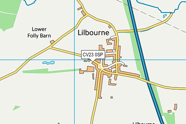 CV23 0SP map - OS VectorMap District (Ordnance Survey) CV23 0SP map - OS VectorMap District (Ordnance Survey)