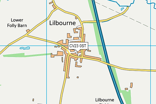 CV23 0ST map - OS VectorMap District (Ordnance Survey) CV23 0ST map - OS VectorMap District (Ordnance Survey)