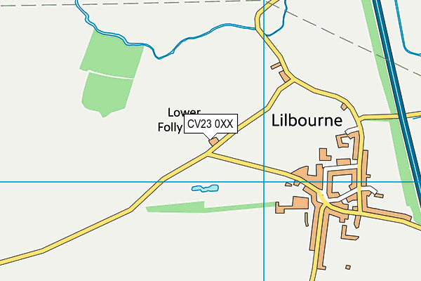 CV23 0XX map - OS VectorMap District (Ordnance Survey) CV23 0XX map - OS VectorMap District (Ordnance Survey)